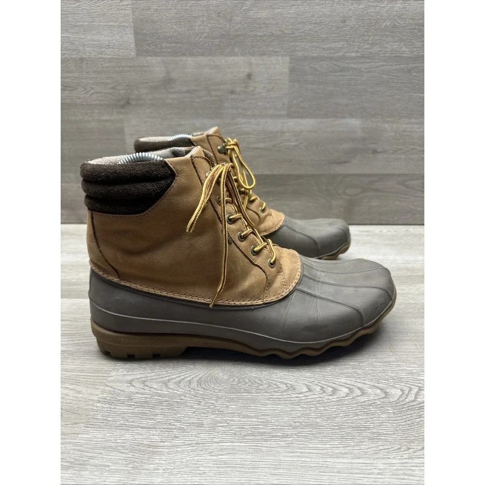 Sperry Top-Sider Men's Avenue‎ Duck Boot Tan Brown Size 13M STS12126 Very Nice
